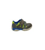 Adidasi copii Superfit 25, piele intoarsa , material textil, gri