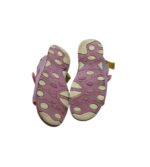 Sandale copii Nutmeg 30, imitatie de piele, material textil, roz - imagine 5