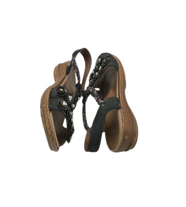 Sandale copii Ara 37, piele, negru - imagine 4