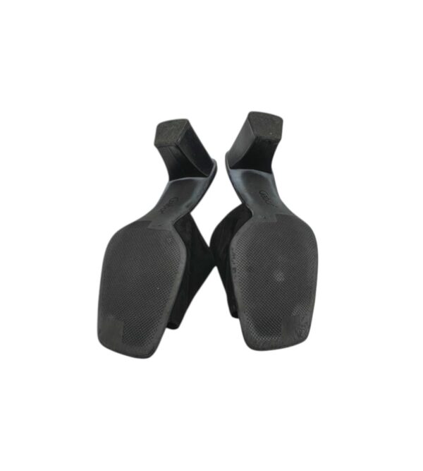 Saboti dama Gabor 40, piele, negru - imagine 5