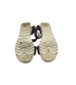 Sandale dama Insel 39, imitatie de piele, negru - imagine 5