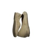 Balerini dama Tamaris 39, piele intoarsa, bej - imagine 4