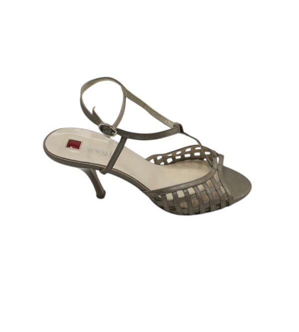 Sandale dama Hogl 41, piele, gri - imagine 1