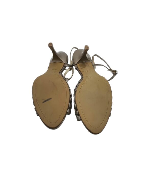 Sandale dama Hogl 41, piele, gri - imagine 5