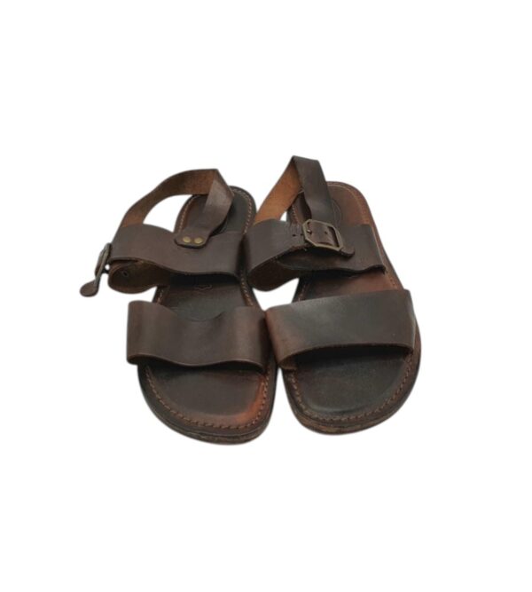 Sandale dama Gaia Bellagio 42, piele, maro - imagine 3