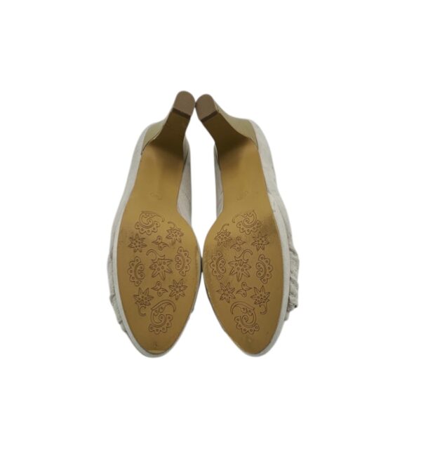 Pantofi dama 38, material textil, gri - imagine 5