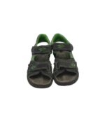 Sandale copii Superfit 32, imitatie de piele, negru verde - imagine 3