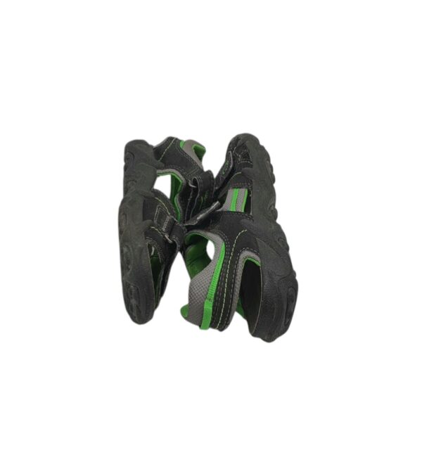 Sandale copii Superfit 32, imitatie de piele, negru verde - imagine 4