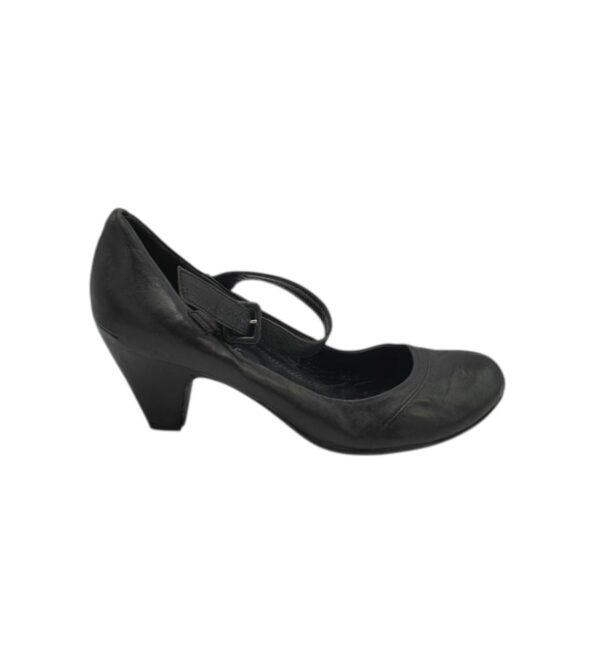 Pantofi dama Pakros 42, piele, negru - imagine 1