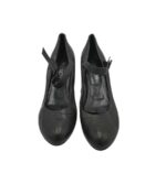 Pantofi dama Pakros 42, piele, negru - imagine 3