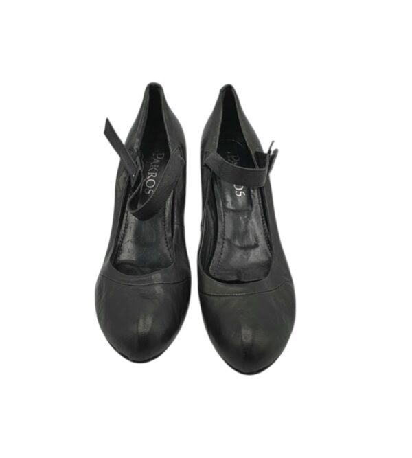 Pantofi dama Pakros 42, piele, negru - imagine 3