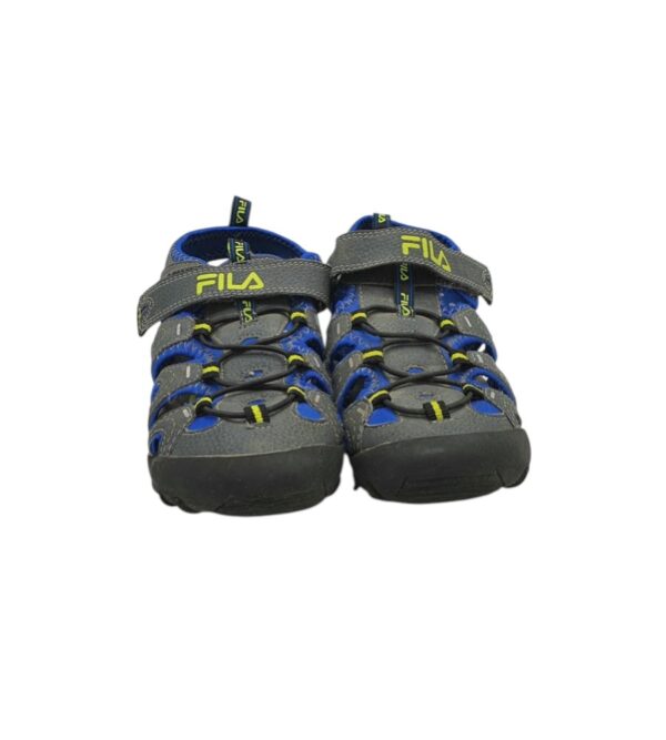 Sandale copii Filanto 35, imitatie de piele, gri albastru - imagine 3