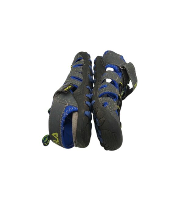 Sandale copii Filanto 35, imitatie de piele, gri albastru - imagine 4