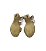 Sandale dama Rieker 38, imitatie de piele, gri - imagine 5