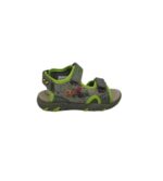 Sandale copii Dinotrux 29, imitatie de piele, gri