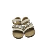 Sandale copii Next 29, imitatie de piele, alb - imagine 3