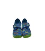 Incaltaminte de interior copii Superfit 26, material textil, albastru - imagine 3