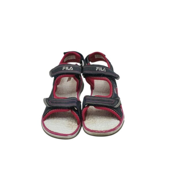 Sandale copii FIla 34, imitatie de piele, material textil, gri roz - imagine 3