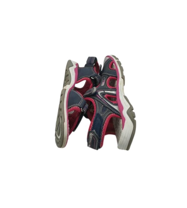Sandale copii FIla 34, imitatie de piele, material textil, gri roz - imagine 4