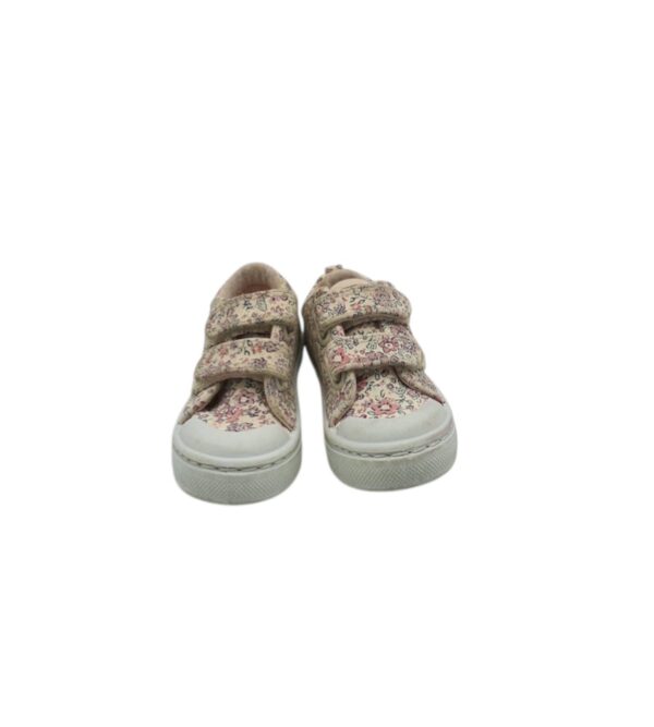 Tenisi copii F&F 19, material textil, alb roz - imagine 3
