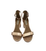 Sandale dama Steve Madden 38, imitatie de piele, auriu - imagine 3