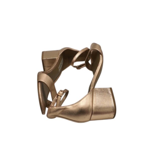 Sandale dama Steve Madden 38, imitatie de piele, auriu - imagine 4