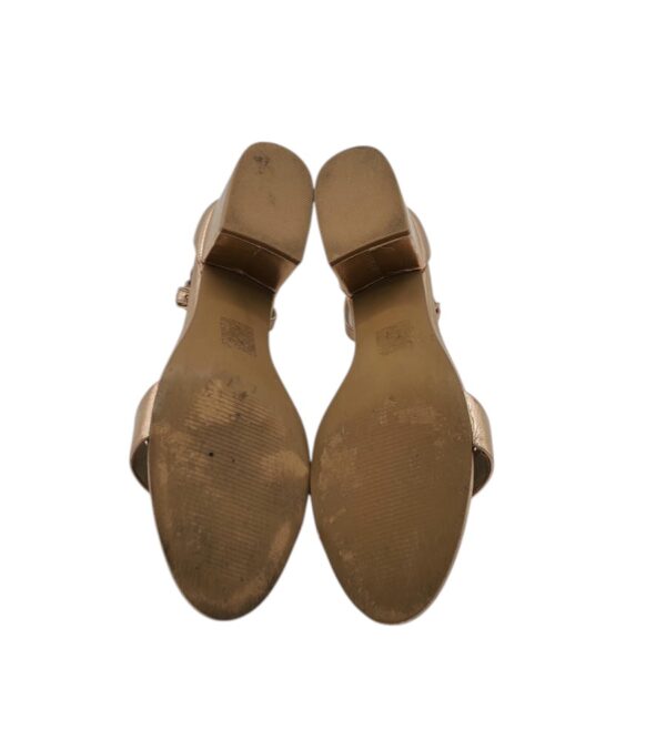 Sandale dama Steve Madden 38, imitatie de piele, auriu - imagine 5