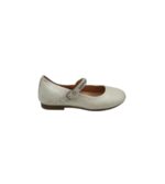 Balerini copii Unisa 31, piele, alb