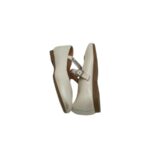 Balerini copii Unisa 31, piele, alb - imagine 4