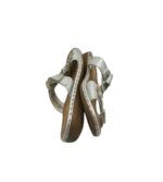 Saboti dama 37, imitatie de piele, gri - imagine 4