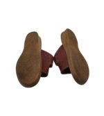 Saboti dama Relax 41, imitatie de piele, maro - imagine 5