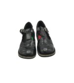 Pantofi dama Kickers  32, piele, negru - imagine 3