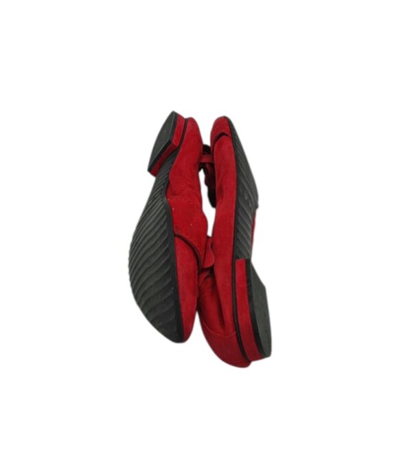 Balerini dama Kennel & Schmenger 41, piele intoarsa , rosu - imagine 4
