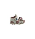 Sandale dama Cupcake 21, imitatie de piele, alb