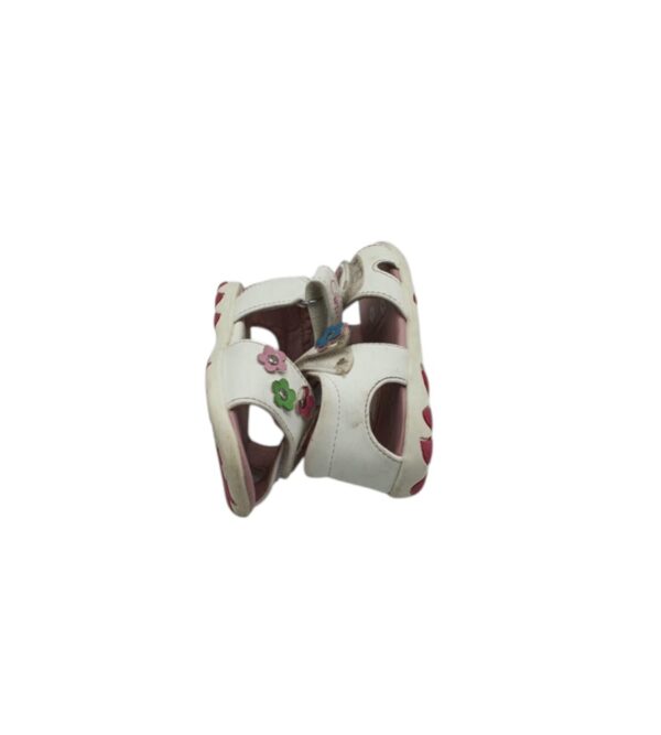 Sandale dama Cupcake 21, imitatie de piele, alb - imagine 4