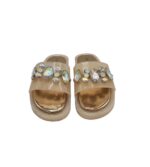 Slapi dama  River Island 38, alte material , nude - imagine 3