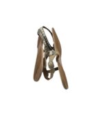 Sandale dama New Look 38, imitatie de piele, gri - imagine 4