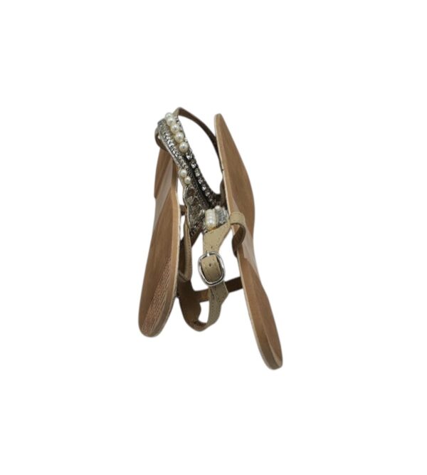 Sandale dama New Look 38, imitatie de piele, gri - imagine 4