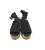 Sandale dama Primark 39, material textil, negru - imagine 3