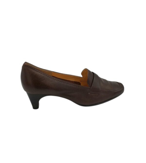 Pantofi dama 38, piele, maro - imagine 1