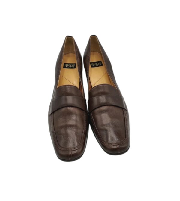 Pantofi dama 38, piele, maro - imagine 3
