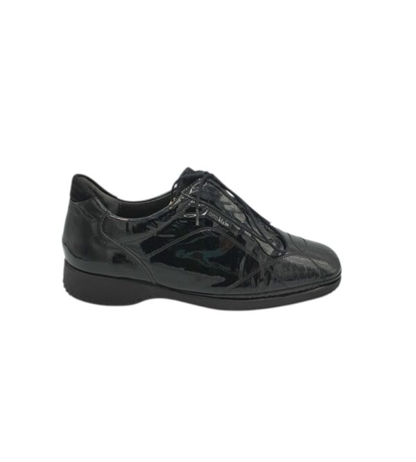 Pantofi dama Theresia 40, imitatie de piele, negru - imagine 1