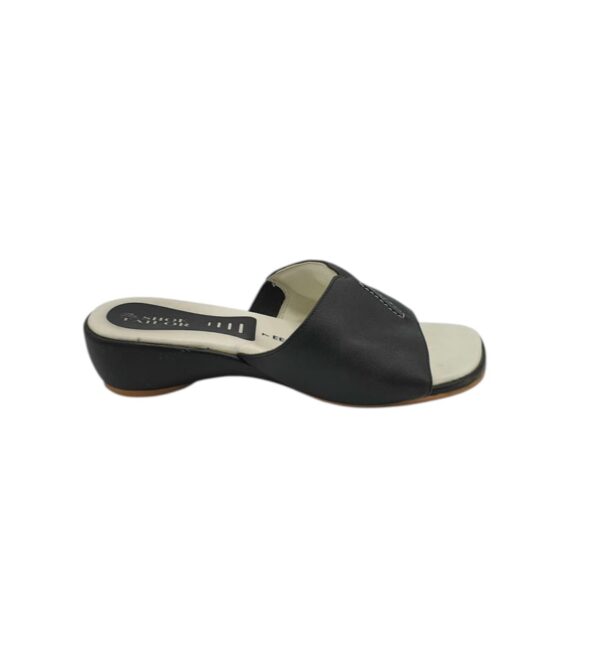 Saboti dama Tailor 40 ,piele, negru - imagine 1