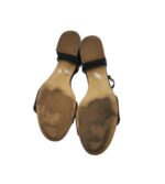 Sandale dama Minozzi 37, piele intoarsa, bleumarin - imagine 5