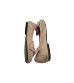 Balerini dama Las Lolds 36, piele intoarsa , bej - imagine 4