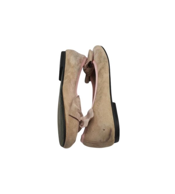 Balerini dama Las Lolds 36, piele intoarsa , bej - imagine 4