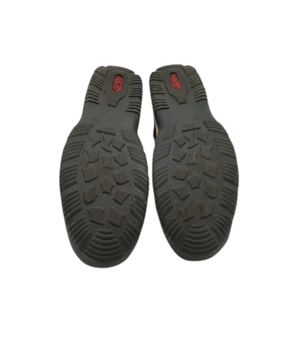 Adidasi dama Rieker 41, imitatie de piele, material textil, negru - imagine 5