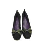 Pantofi dama Rivera 41, piele intoarsa, negru - imagine 3