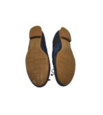 Balerini dama Carma 36, piele intoarsa, bleumarin - imagine 5