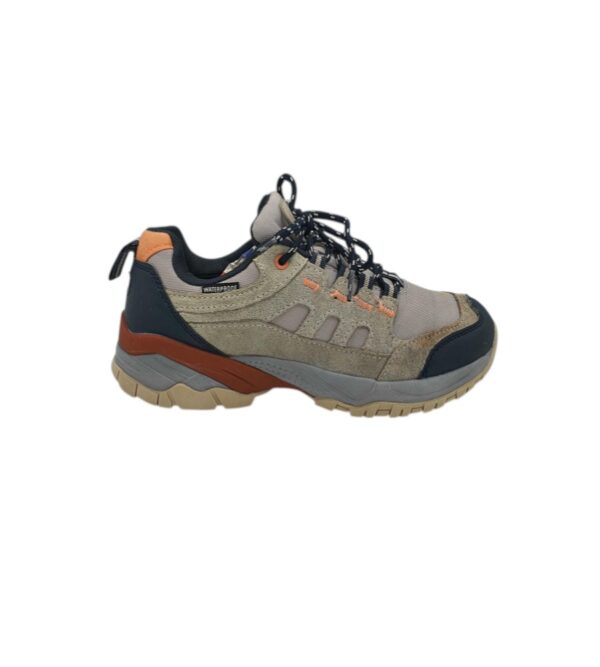 Adidasi dama Crane 39, material textil, piele intoarsa, gri, waterproof - imagine 1